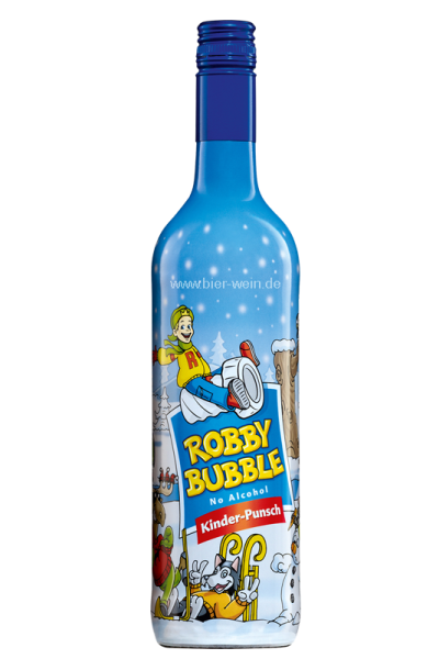 Robby Bubble Punsch alkoholfrei 0,75l Flasche