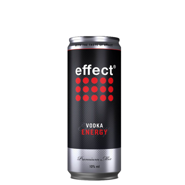 effect Vodka & Energy 12 x 0,33l Dose - EINWEG