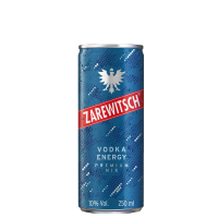 Zarewitsch Energy Vodka 24 x 0,25l Dose - EINWEG